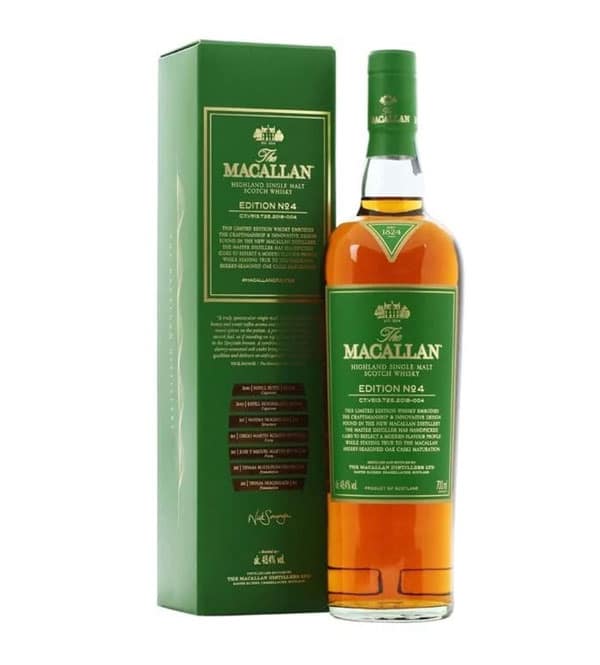 Rượu Macallan Edition No. 4 Rượu Macallan Edition No. 4