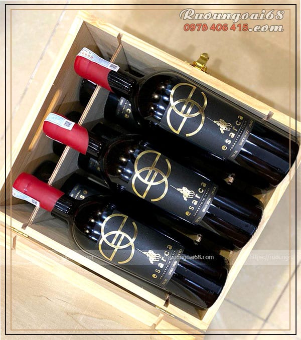 Rượu vang Esarca Negroamaro Primitivo 17 Độ Rượu vang Esarca Negroamaro Primitivo