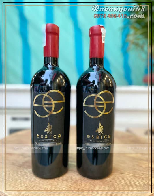Rượu vang Esarca Negroamaro Primitivo 17 Độ Rượu vang Esarca Negroamaro Primitivo