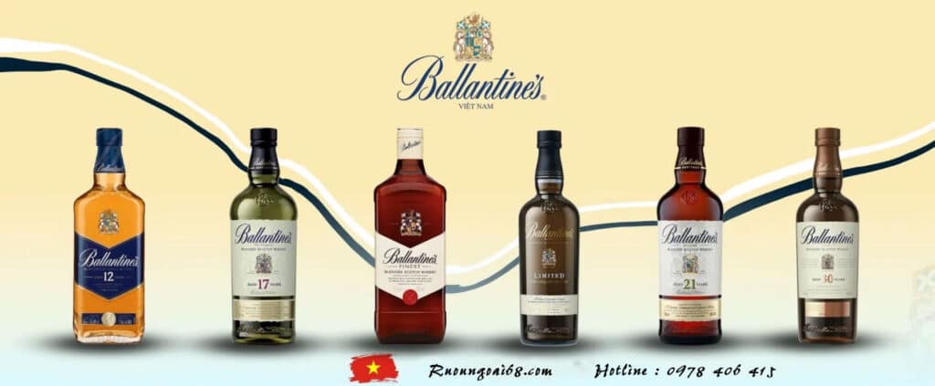 Bảng Giá Rượu Ballantines Mức Giá Hấp Dẫn Bảng giá rượu Ballantine mới nhất