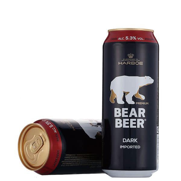 Bia Đức Bear Beer Dark (Bia Gấu) 5,3% lon 500ml Bia Đức Bear Beer Dark (Bia Gấu) 5,3% lon 500ml