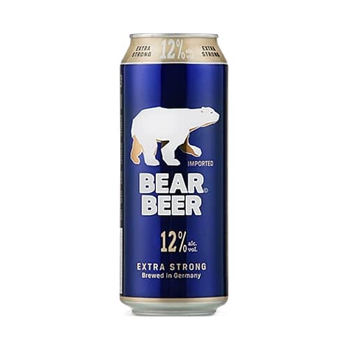 Bia Đức Bear Beer Extra Strong (Bia Gấu) 12% lon 500ml Bia Đức Bear Beer Extra Strong (Bia Gấu) 12% lon 500ml