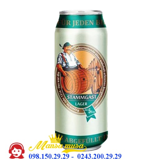 Bia Đức Stammgast Lager Bia Đức Stammgast Lager
