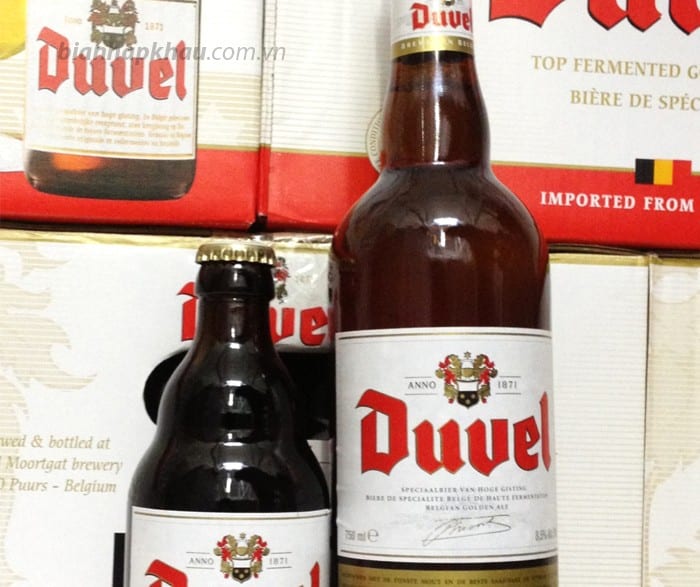 Bia Duvel Bỉ 8,5% chai 750ml Bia Duvel Bỉ 8,5% chai 750ml