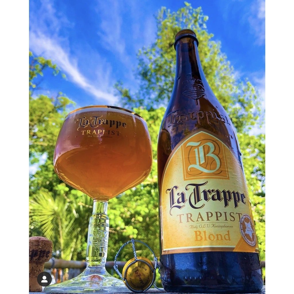 Bia Hà Lan La Trappe Blond 6.5% chai 330ml Bia Hà Lan La Trappe Blond 6.5% chai 330ml