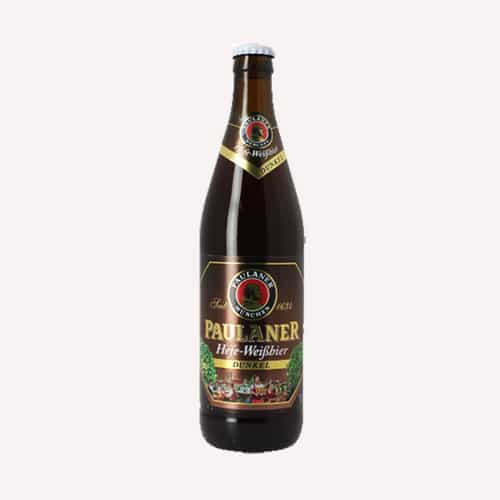 Bia Paulaner Hefe Weissbier Dunkel 5.3% – Chai 500ml Bia Paulaner Hefe Weissbier Dunkel 5.3% – Chai 500ml