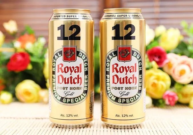 Bia Royal Dutch Gold Premium Strong 12% 500ml Bia Royal Dutch Gold Premium Strong 12% 500ml