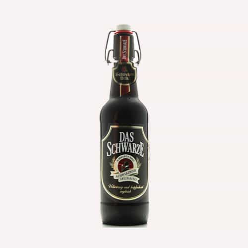 Bia Schwaben Bräu Das Schwarze 4.9% - Chai 500ml Bia Schwaben Bräu Das Schwarze 4.9% - Chai 500ml