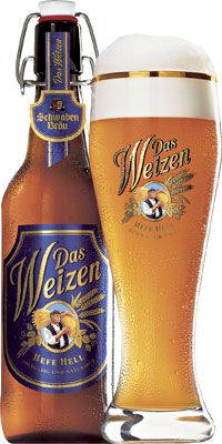 Bia Schwaben Bräu Das Weizen 5% - Chai 500ml Bia Schwaben Bräu Das Weizen 5% - Chai 500ml