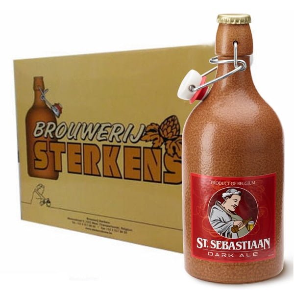 Bia Sứ St.Sebastiaan Dark 6,9% (chai 500ml ) Bia Sứ St.Sebastiaan Dark 6,9% (chai 500ml )