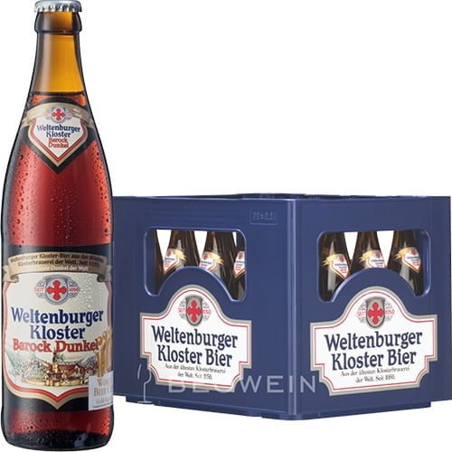 Bia Weltenburger Kloster Barock Dunkel Đức 4,7% chai 330ml Bia Weltenburger Kloster Barock Dunkel Đức 4,7% chai 330ml