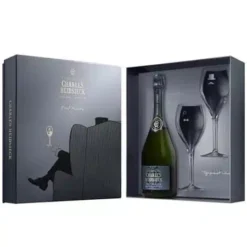 Champagne Charles Heidsieck Brut - Hộp quà 2 ly