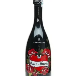 Champagne Queen of Hearts Black