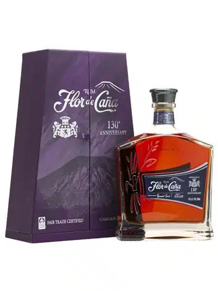 Rum Flor de Cana 130th Anniversary - 20 năm Rượu rum Flor de Cana 130th Anniversary 20 năm - Nicaragua.