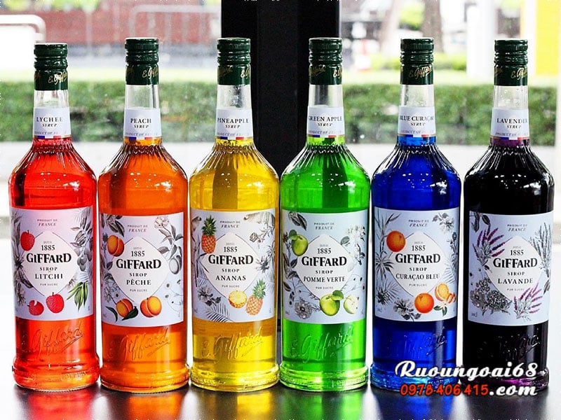 Giffard là một thương hiệu Syrup nổi tiếng