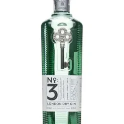 No 3 London dry gin
