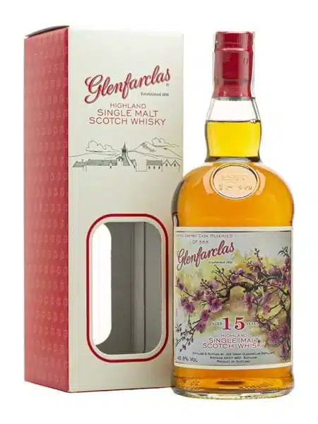 Glenfarclas 15 năm - Hoa Đào Glenfarclas 15 năm - hoa Đào