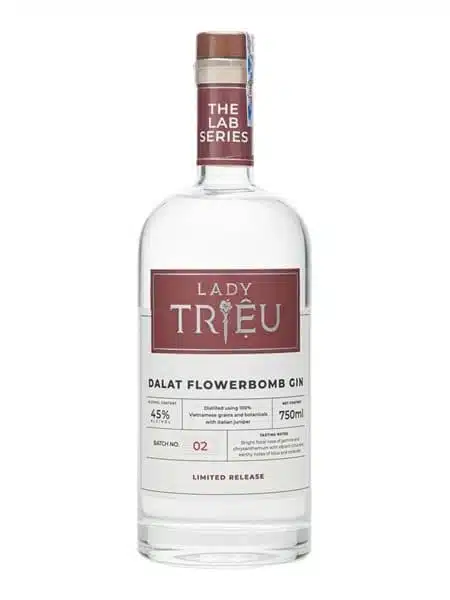 Rượu gin Lady Trieu - Dalat Flowerbomb Gin Gin Lady Trieu - Dalat