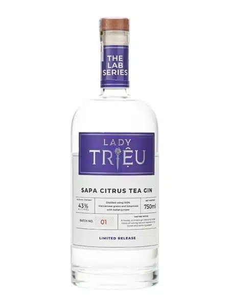 Gin Lady Trieu - Sapa Lady Triệu - Sapa Citrus Tea Gin