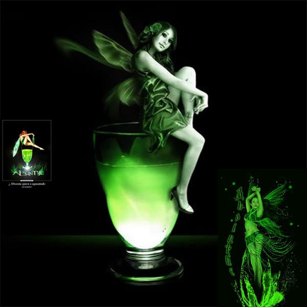 Rượu Absinthe Nàng Tiên Xanh
