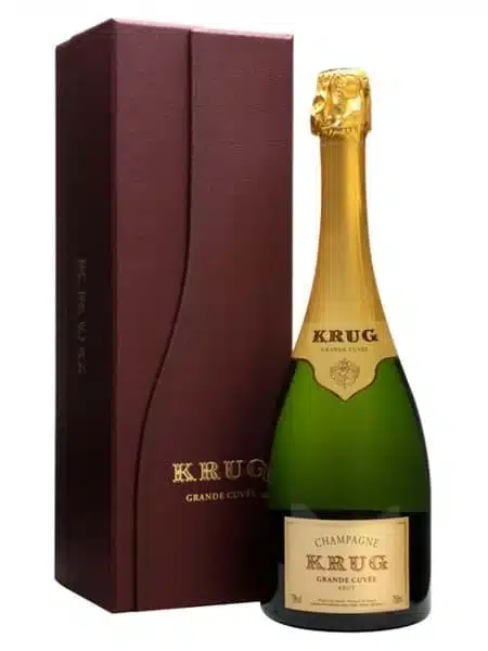 19 loại rượu Champagne có thương hiệu nổi tiếng Rượu Champagne KRUG Grande Cuvee