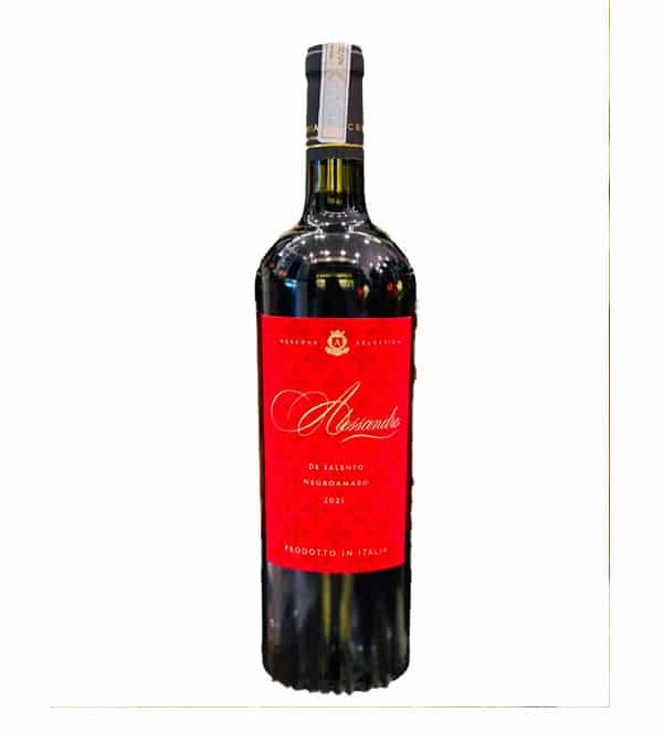 Rượu Vang Alessandro Negroamaro Rượu Vang Alessandro Negroamaro