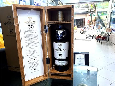 Bảng giá rượu Macallan cập nhập mới 2023 Rượu Macallan 30 Năm
