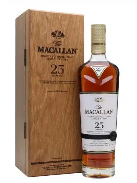 Bảng giá rượu Macallan cập nhập mới 2023 Rượu Macallan 25 Năm - Sherry Oak