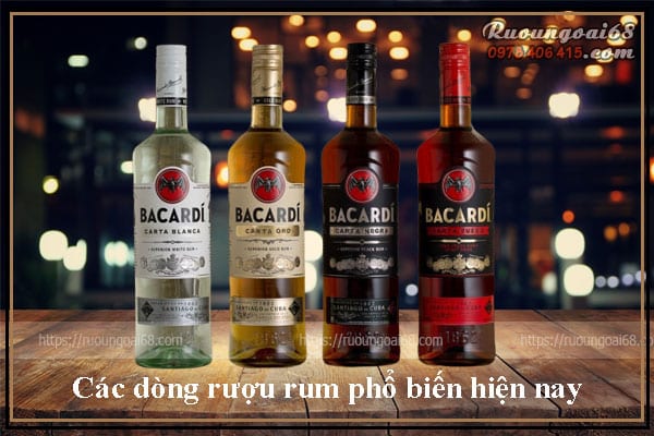 Rượu Rum là gì? Tìm hiểu về loại rượu độc đáo này Các loại rượu rum phổ biến hiện nay