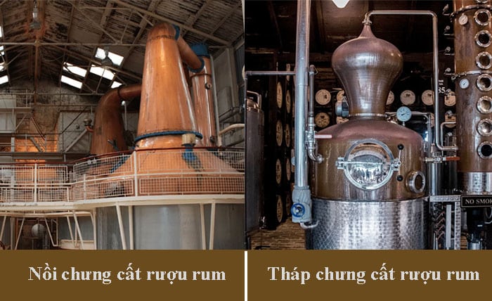 Rượu Rum là gì? Tìm hiểu về loại rượu độc đáo này Quy trình chưng cất rượu rum