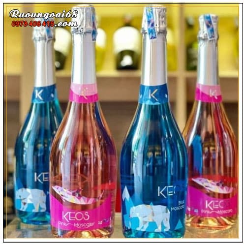 Rượu Vang Keos Pink Moscato Rượu Vang KEOS Pink Moscato