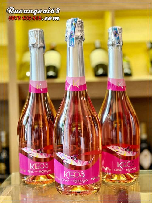 Rượu Vang Keos Pink Moscato Rượu Vang KEOS Pink Moscato