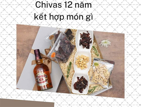 Uống Chivas ăn gì? mà bạn nên cần biết Uống Chivas ăn gì