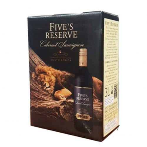 Vang bịch Fives Reserve Cabernet Sauvignon 3L Vang bịch Fives Reserve Cabernet Sauvignon 3L