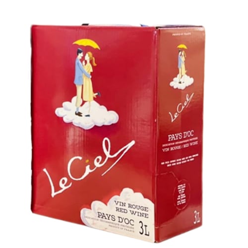 Vang Le Ciel Vin Rouge BIB 3000ml Vang Le Ciel Vin Rouge BIB 3000ml