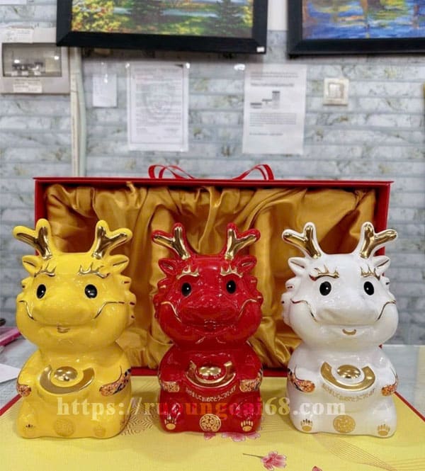 Rượu Linh Vật Rồng Fukuju 2024 Rượu Linh Vật Rồng Fukuju 2024