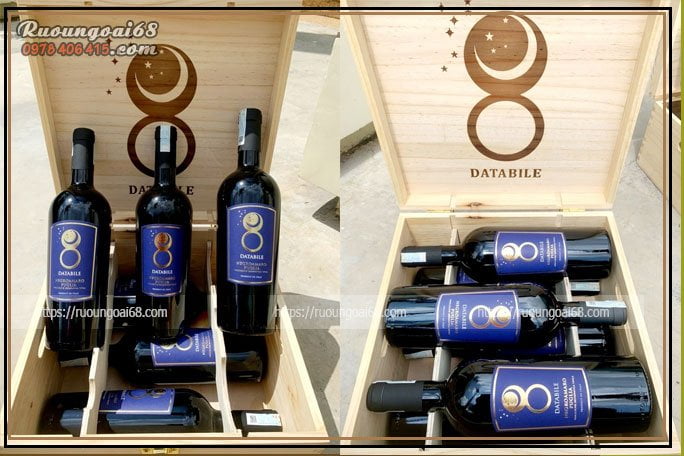 Rượu Vang 8 Databile Negroamaro