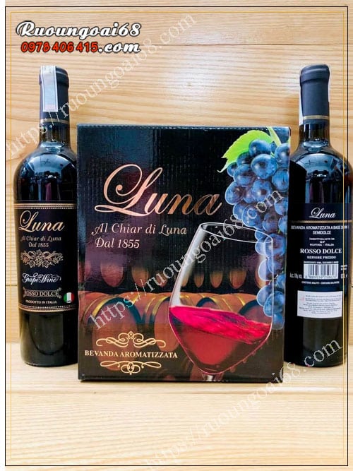Rượu Vang Ngọt Luna Dolce Rosso