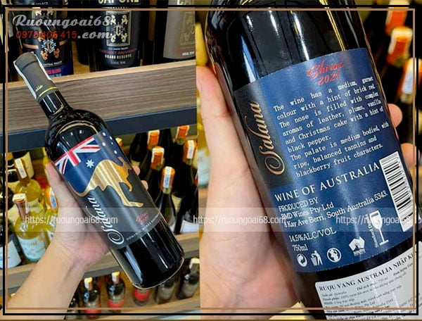 Rượu Vang Salana Shiraz Rượu Vang Salana Shiraz
