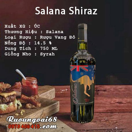 Rượu Vang Salana Shiraz Rượu Vang Salana Shiraz