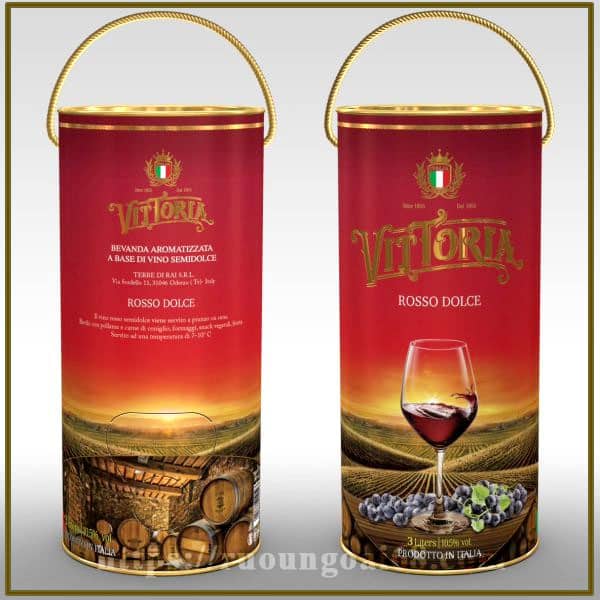 Vang Ý Ngọt Vittoria Rosso Dolce 3L Vang Ý Ngọt Vittoria Rosso Dolce 3L