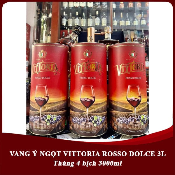 Vang Ý Ngọt Vittoria Rosso Dolce 3L Vang Ý Ngọt Vittoria Rosso Dolce 3L