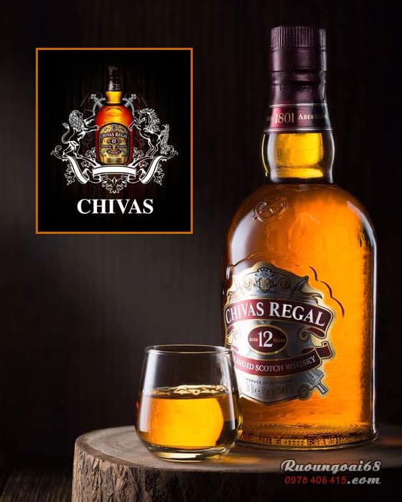 Chivas 12 1 lít