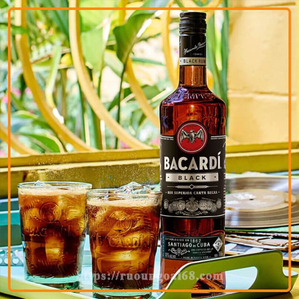 rượu Bacardi Carta Negra Black