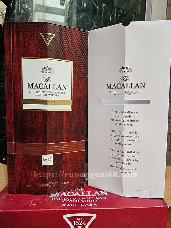 Rượu Macallan Rare Cask 2022 Rượu Macallan Rare Cask 2022