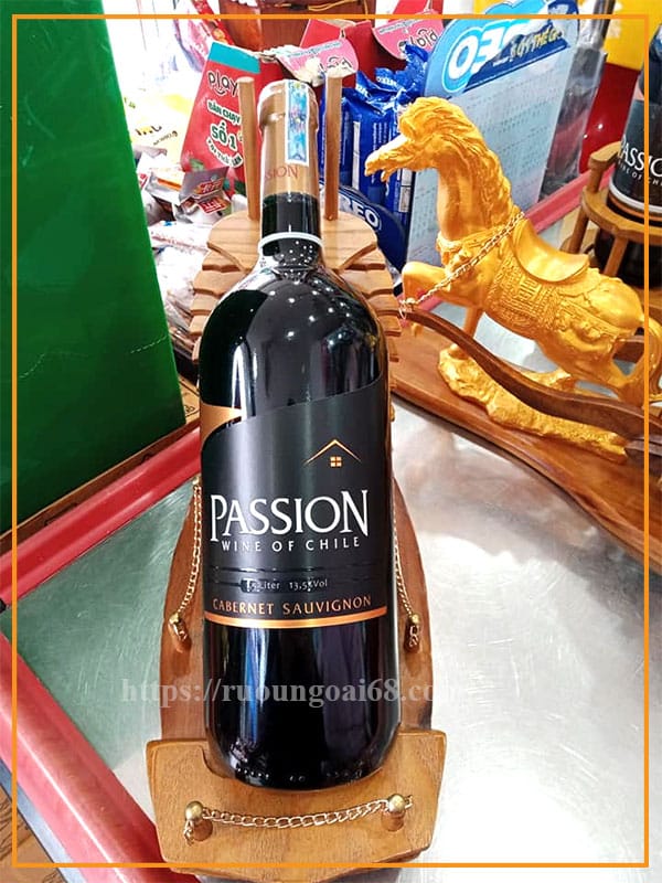 Rượu Vang Passion Kệ Thuyền 1,5 Lít Hình ảnh Rượu Vang Passion Kệ Thuyền 1,5 Lít