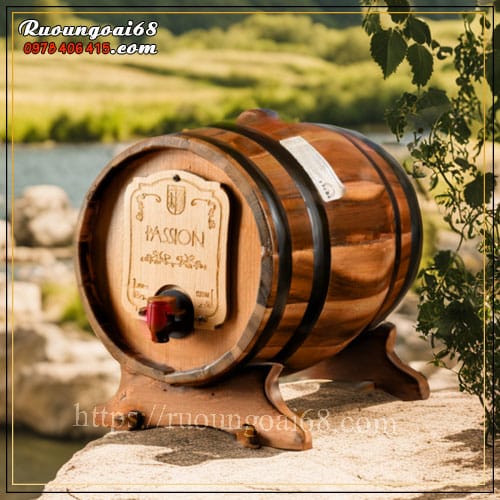 Rượu Vang Passion Kệ Trống Gỗ 3 Lít Cabernet Sauvignon Rượu Vang Passion Kệ Trống Gỗ 3 Lít Cabernet Sauvignon