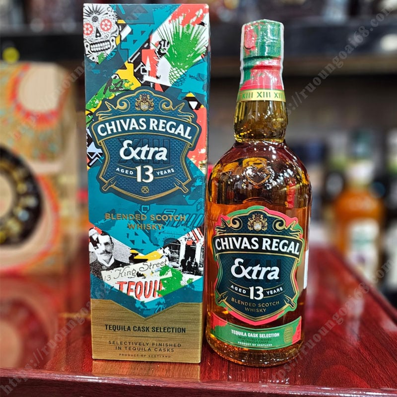 Rượu Chivas Extra 13 Năm Tequila Cask Selection ruou chivas extra 13 nam tequila cask selection 01