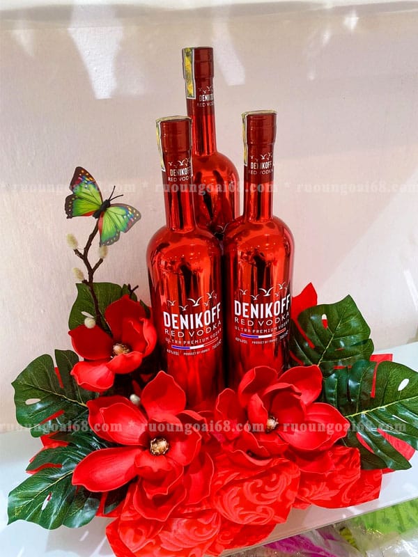 Rượu Vodka DENIKOFF Đỏ