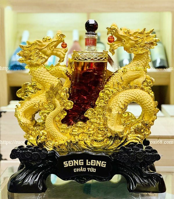 Rượu Song Long Chầu Tửu Giáp Thìn 2024 Rượu Song Long Chầu Tửu Giáp Thìn 2024